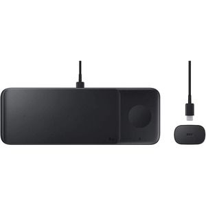 SAMSUNG Electronics Wireless Charger Trio, Qi Compatible -Charge up to 3 Devices